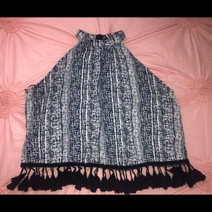 Haltered Very Flowy Blouse